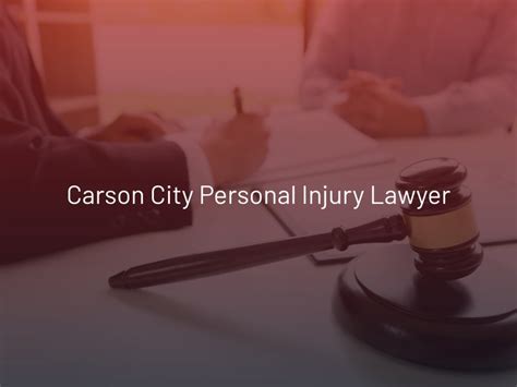 personal injury attorney carson city